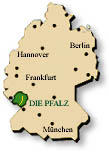 Kaart Pfalz Duitsland